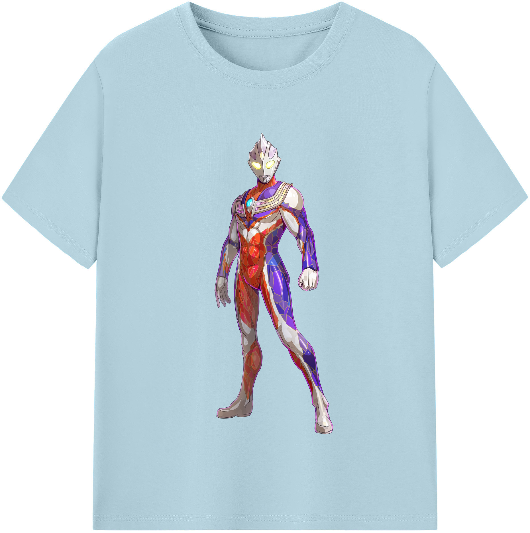 （画像用） ウルトラマン Ultraman 綿100％半袖Tシャツ（フロントプリント）
